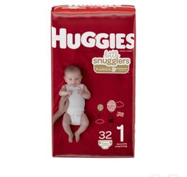 Huggies Little Snugglers Size 1 Diapers 32 Count