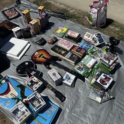 games,guitar hero, cards, lakers