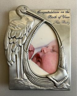 New baby newborn picture frame