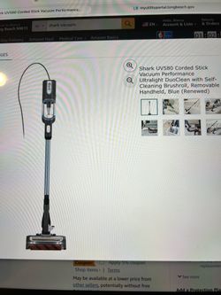 SHARK Corded vacuum