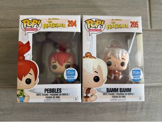 Pebbles 204 Bamm Bamm 205 Funko Pop