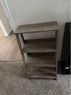 Ladder style shelf
