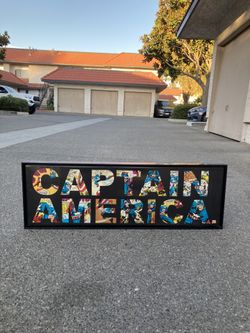 Captain America Print
