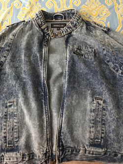 BRAND NEW MEMBERS ONLY JEAN JACKET