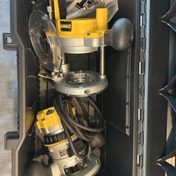 DEWALT Fixed and Plunge Base ROUTER Kit