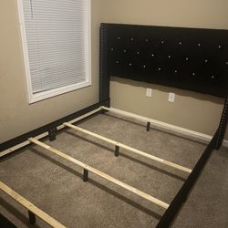 Black Queen Size Bed Frame 