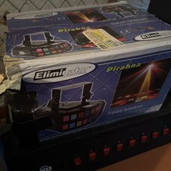 DJ Equipment And Speakers And Party Lights 
