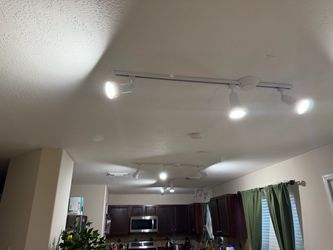 Hard Wired Track Lighting (set of 3)