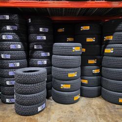 235 55 17 New Tires Set 