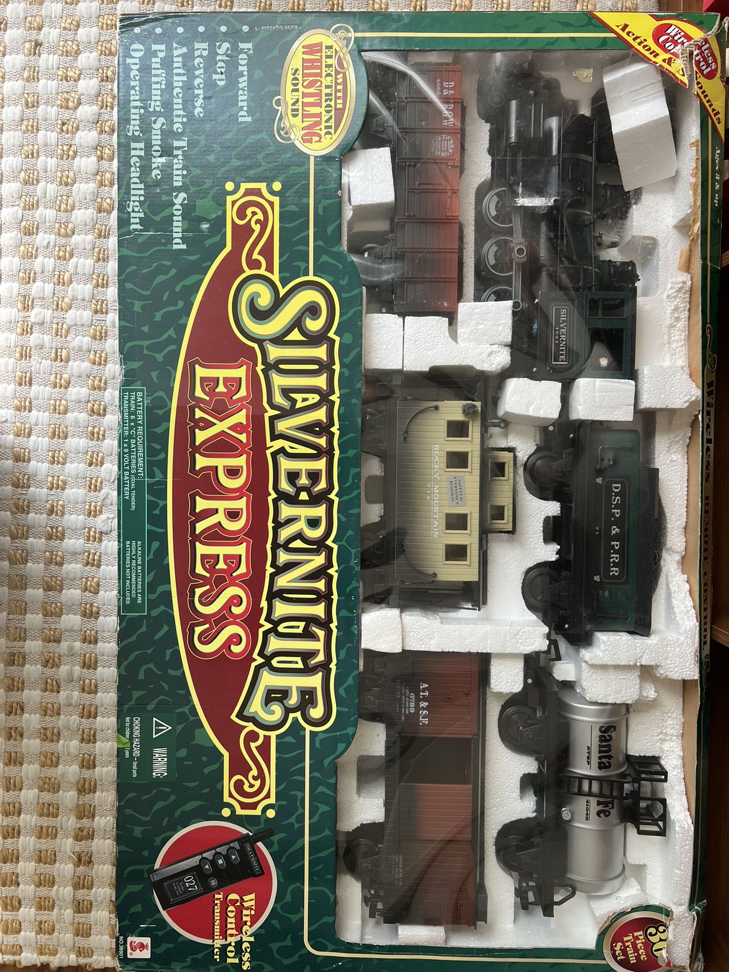 Silver note Express Train Set