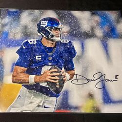 Daniel Jones New York Giants Quarterback 