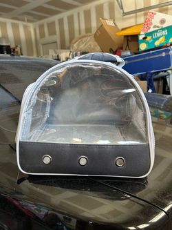 Clear Bubble Pet Carrier