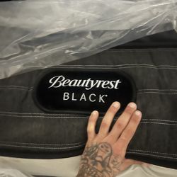 Beauty rest black, and a steraflush.