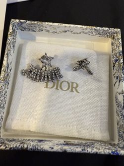 Authentic Dior Earrings With Box And Proof Of Purchase