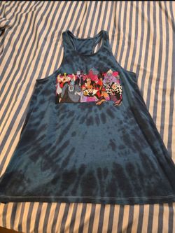 Disney Villains Tie-Dye Racerback Tank Top