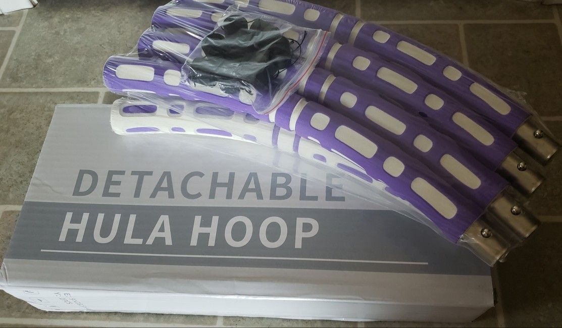 Hula Hoop 8 Section Purple