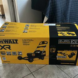 Dewalt 2x20V MAX 21 in. Cordless Battery Powered Push Lawn Mower Kit with (2) 10 Ah Batteries and Chargers