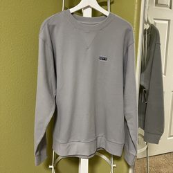 New with Tag Patagonia salt Grey Daily Crewneck Sweatshirt Men M