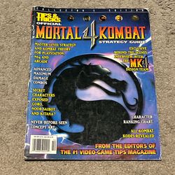 VINTAGE Tips & Tricks Mortal Kombat 4 Strategy Guide
