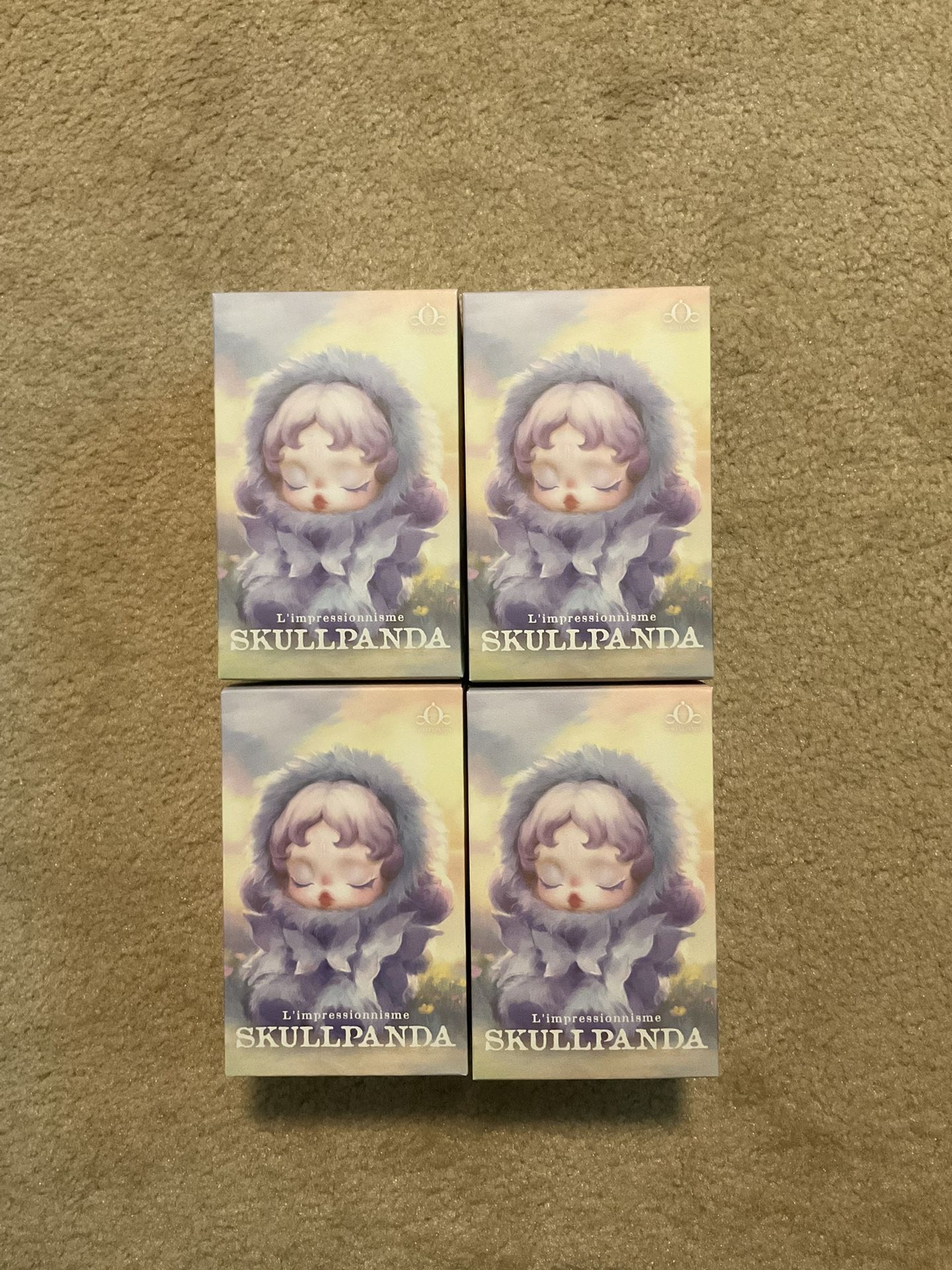 Skullpanda L’impressionnisme Series Plush Doll