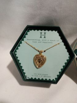 Heart necklace brand new w/box