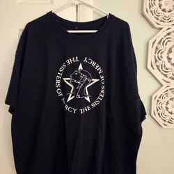 Vintage Sisters Of Mercy Band, Concert T-shirt,  Size XXL 