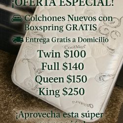 Mattress Pillow Top New 