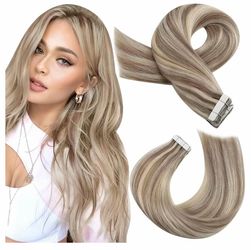 20 inches 50gr tape human hair extensions