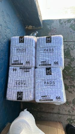 Pads 4 regular  length $30 todo
