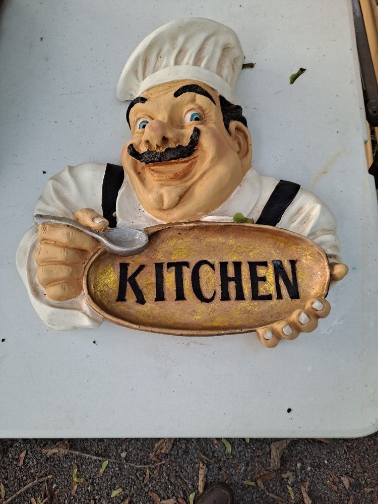 17 Inch Chef Sign