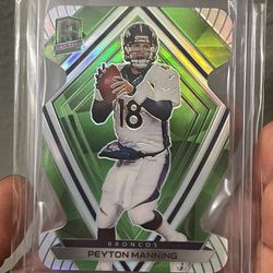 Peyton Manning football card