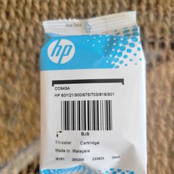 Genuine HP 60/121/300/675/703/818/901
Tri-Color Cartridge