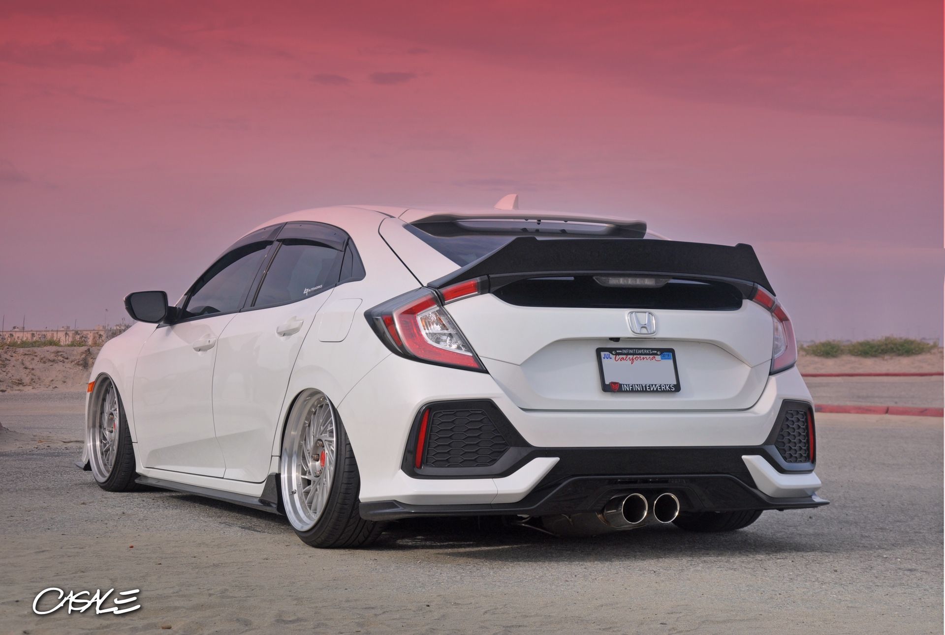 Honda Civic Hatch Duckbill Spoiler