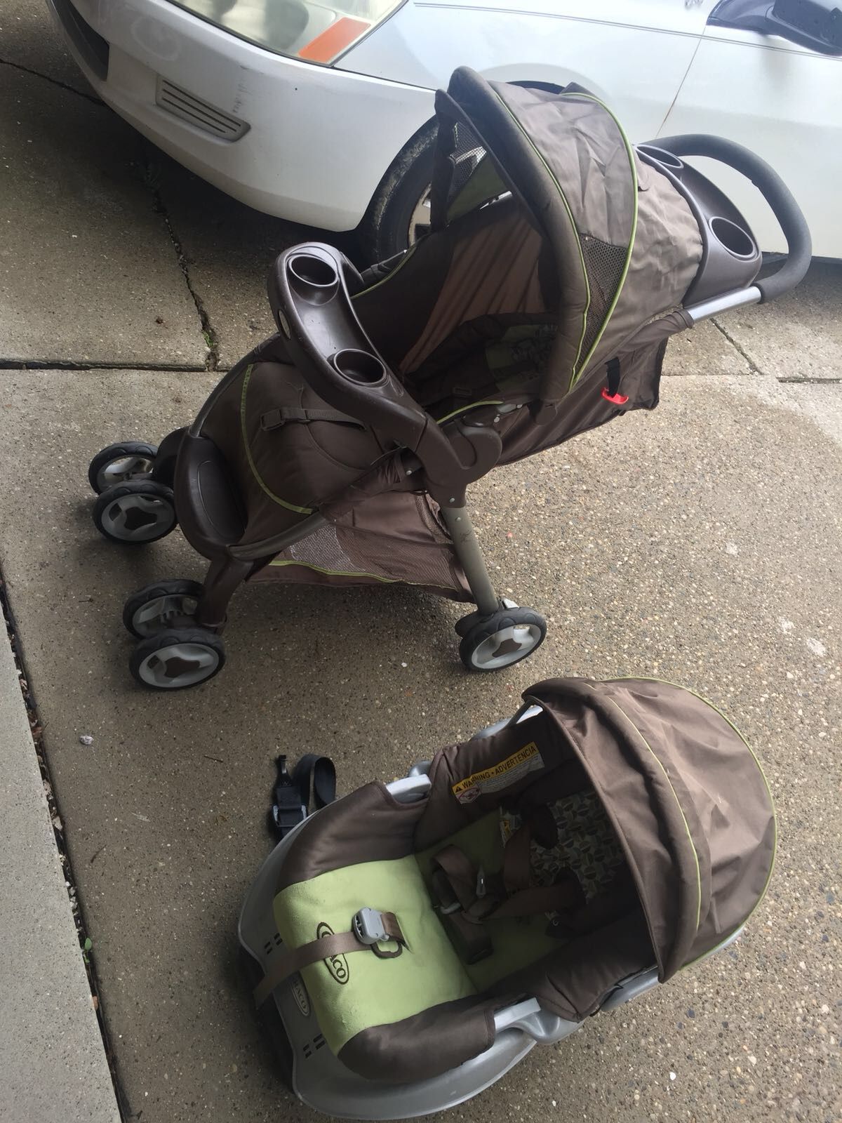 Graco stroller and car seat