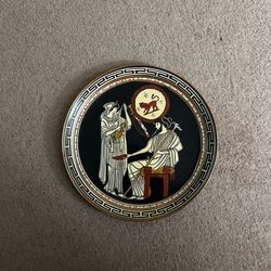 Painted Greek Plate