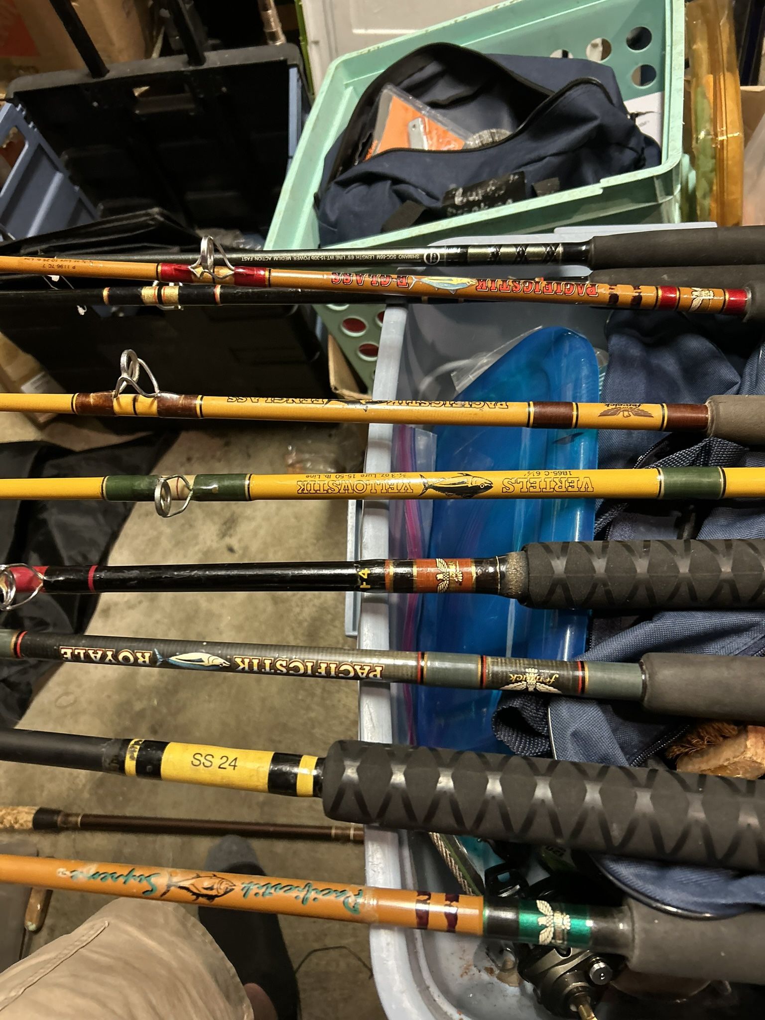 A Dozen Very Nice Half Salt Half Fresh Water Rods