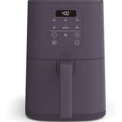 bella 4Qt Slim Air Fryer, Fits-anywhere™ Kitchenware, EverGood™ Ceramic Nonstick Coating, Adjustable Temperature, 6 Preset Cooking Options, 60 Min Aut