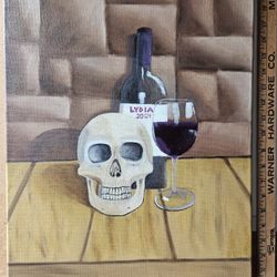SPOOKY ORIGINAL ART OIL PAINTINGS