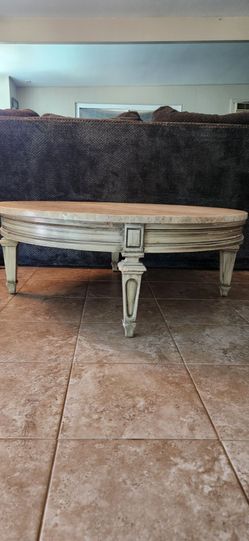 Marble table