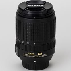 Nikon Lens AF-S DX NIKKOR 18-140mm 1/3.5-5.6G ED VR lens