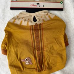 Disney Tails Pet Collection Costume Shirt New Great Gift