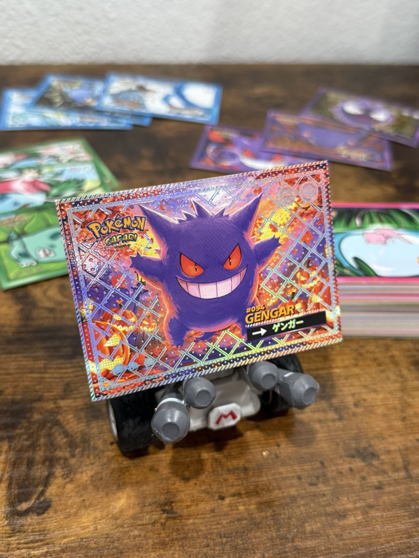 Gengar #094 Silver Holo Rare Pokemon Card