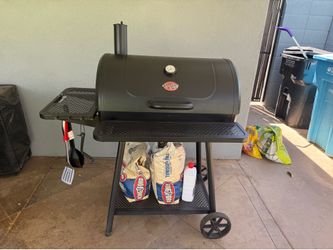 Char-Griller Pro Deluxe Charcoal Grill Bundle (Cover, Charcoal & Fluid Included!)