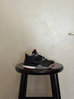Jordan 4 Bred TD Size 9c