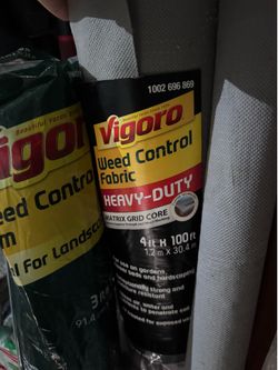 Brand New Vigoro Landscaping & Weed Control Fabric Rolls (50ft & 100ft Bundle)