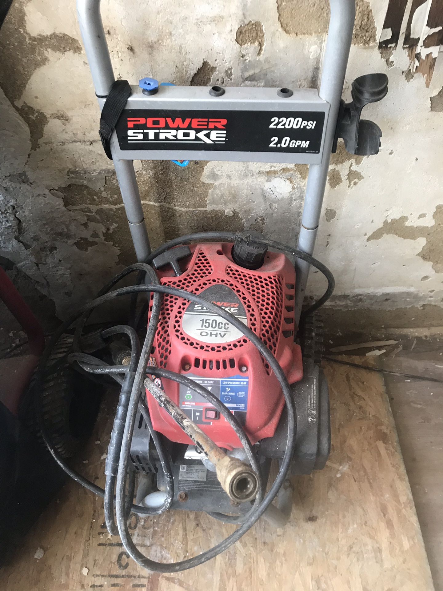Power Stroke Pressure Washer