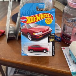 New 2019 HOT WHEELS Car '88 HONDA CR-X 49 RED MOC JAPAN