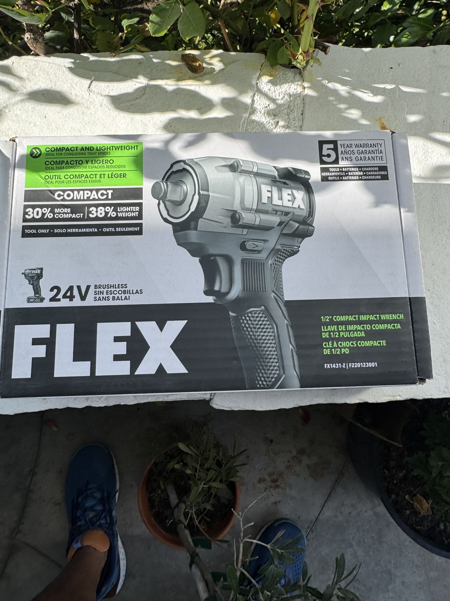 Flex tools Compact 1/2” Impact wrench