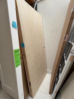 36x80 interior solid wood slab