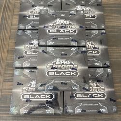 2026 Topps Chrome Black MLB Baseball Hobby Box